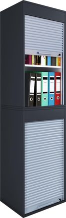ebuy24 Gabinete De Oficina Archivo Gabinete Persianas Enrollables Aktos 186x50x40 - Vcm