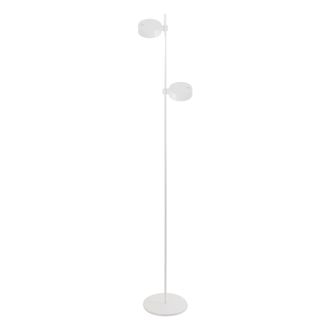 Zafferano L&aacute;mpara pie led blanco recargable regulable 2 m&oacute;dulos zafferano