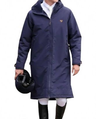 Aubrion Unisex All Weather Robe In Navy