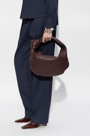 Bottega Veneta Handbag Jodie Small, Womens, Brown