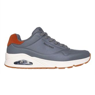 Skechers Uno Stand On Air Skech-Air sportschoenen voor heren (Houtskool)