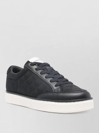 Emporio Armani low top sneakers round toe rubber sole