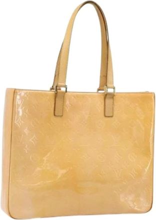 Louis Vuitton Pre-owned Tote Bags, female, Yellow, Size: ONE SIZE Pre-owned Vintage Tote Bag