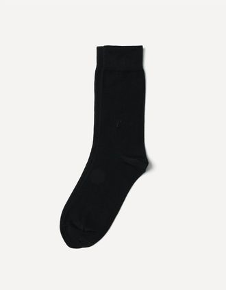Jak Cotton Black Calf High Socks - Size: 5.5/4/5/4.5/5/5.5/6.5/7/6/7.5