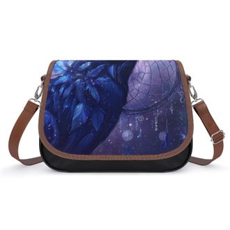 Generic Raven Crossbody Bags for Women Fashion Leather Shoulder Handbags With Adjustable Strap