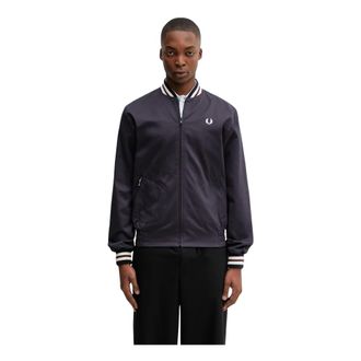 Fred Perry Jassen, Heren, Blauw, XL, Bomber Jassen