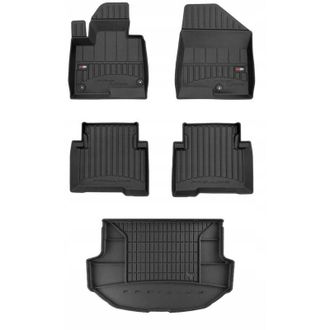OEM Set Alfombrillas De Goma 3d Hyundai Santa Fe 3 2012-2018 5 Plazas