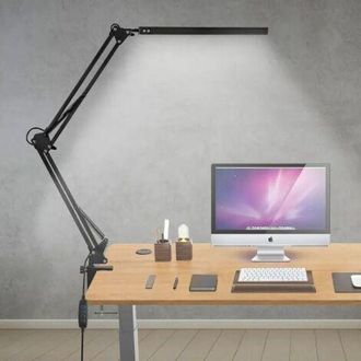 OEM L&aacute;mpara De Escritorio Led, L&aacute;mpara De Arquitecto Con Brazo Giratorio, Protecci&oacute;n Ocular, L&aacute;mpara De Lectura Regulable