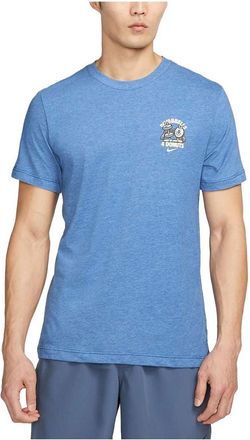 Nike Dri-fit Training T-Shirt Blue FD0138-456