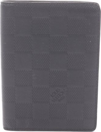 Louis Vuitton Black Damier Infini Wallet (Bi-Fold) (Pre-Owned)
