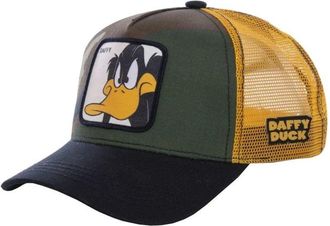 Looney Tunes Donald Duck Capslab Trucker Cap (Groen/Geel)