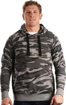 Burnside Mens Enzyme-Washed French Terry Hooded Sweatshirt