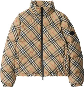 Burberry Check Ambleside Puffer Jacket