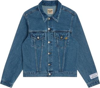 Gallery Dept. Andy Logo-print Washed Denim Jacket