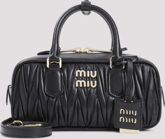 Miu Miu Matelasse Leather Handbag