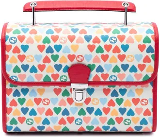 Gucci Pre-owned Gucci Childrens Coated Canvas Heart Handbag Ladies WE5ZN72U1R20DTJ4