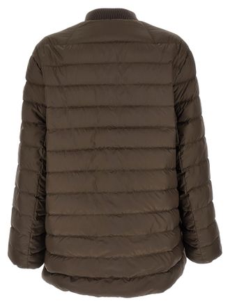Rick Owens Down Jacket - Brown