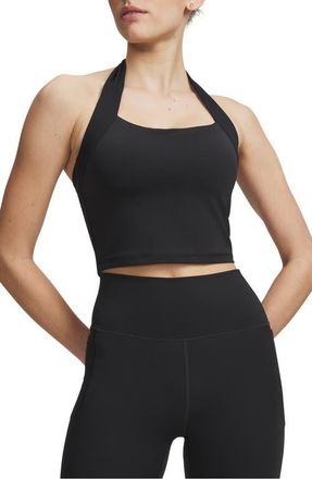 Under Armour Meridian Halter Tank in Black //Black at Nordstrom, Size Xx-Large