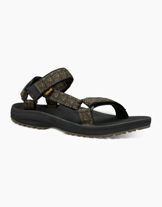 Teva Mens Teva Mens Winsted Adjustable Walking Sandals - Tan - Size: 13