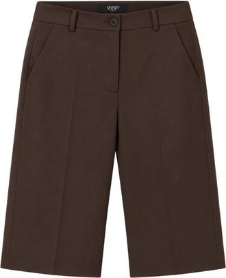 Seventy Lange Shorts - Dames - Korte Broeken - Bruin - 4XL - Korte Broeken