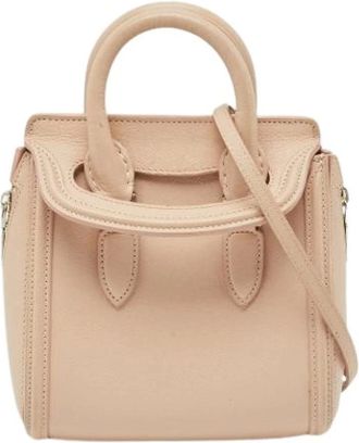 Alexander McQueen Pre-owned Mini Bags, female, Pink, Size: ONE SIZE Pre-owned Mini Bag