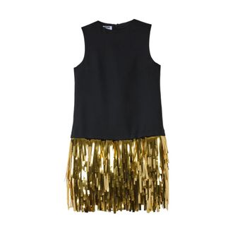 Moschino Abito Holidays - female - Moschino - Short Dresses - Black - M - Dresses