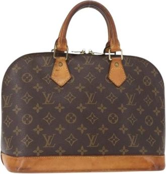 Louis Vuitton Pre-owned Handbags, female, Brown, Size: ONE SIZE Pre-owned Canvas Handbag