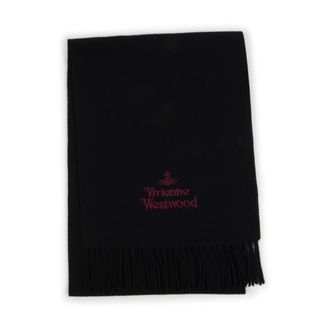 Vivienne Westwood Bufanda Negra con Dise&ntilde;o &Uacute;nico - Accessories - Mujer - Negro - ONE SIZE