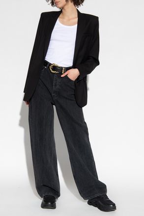 Iro Palisso Ribbed Tank Top, Womens, White