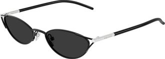 Alexander McQueen Cat-eye Sunglasses - female - Alexander McQueen - Sunglasses - Black - 50 MM - Accessories