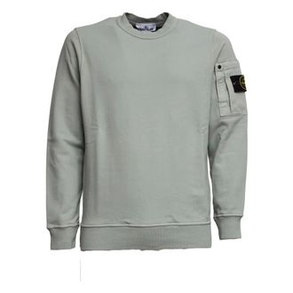 Stone Island Sweatshirts, male, Green, S, Sweatshirts