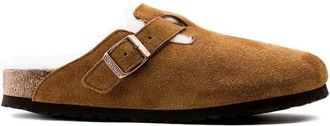 Birkenstock Boston Shearling Regular Fit - - Shoes - unisex - Marrone - 41 EU