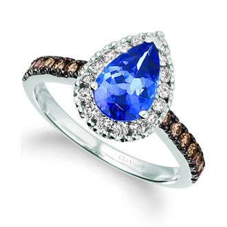 Le Vian Ladies Vivids Rings set in 14K Vanilla Gold