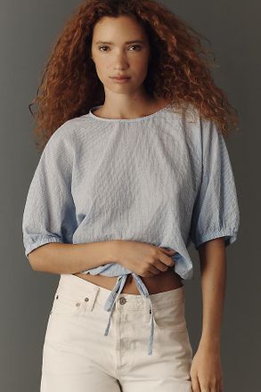 Cloth & Stone Cinched Waist Blouse