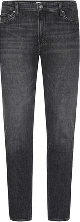 Calvin Klein Logo Appliqu&eacute; Slim-fit Jeans - Heren - Slim Fit Jeans - Zwart - W40 - Katoen - Jeans