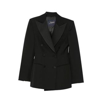 Seafarer Giacca Vanity Doppiopetto - - Jackets - Donna - Nero - M