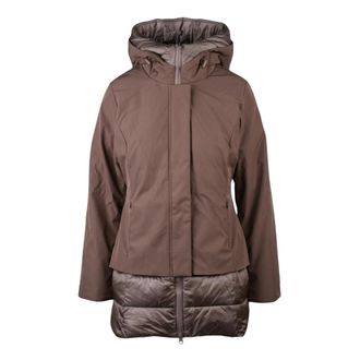 Bomboogie Giaccone - Dames - Jassen - Bruin - Maat: XL Leer
