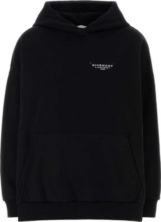 Givenchy Black Cotton Oversize Sweatshirt