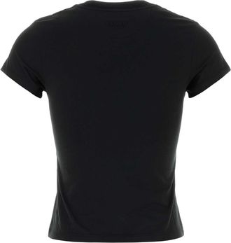 Kenzo Womens Black Cotton T-Shirt Exterior