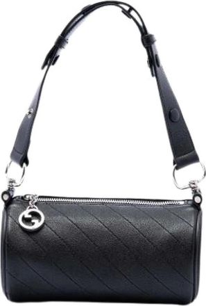Gucci Pre-owned Blondie Schoudertas - Dames - Pre-owned - Zwart - Maat: ONE Size Leer