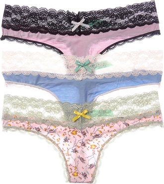 Honeydew Intimates Set Of 3 Ahna Thong