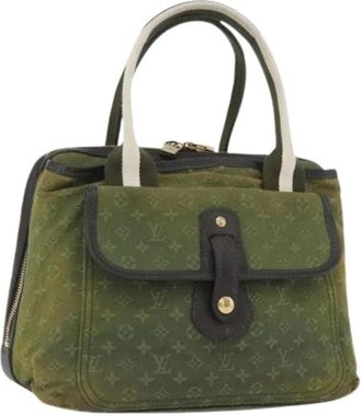 Louis Vuitton Pre-owned Handbags, female, Green, Size: ONE SIZE Pre-owned Hand Bag