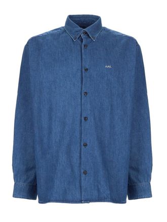 A.P.C. Mathias Shirt - Blue