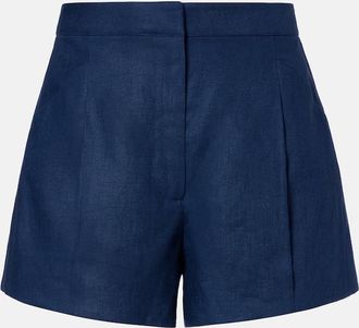 Poss&eacute; Rosalie linen shorts
