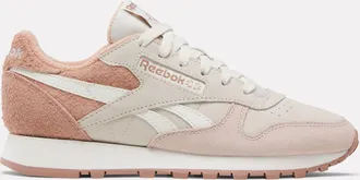 Reebok Womens Classic Leather In Pinkclay/Alabaster/Chalk M