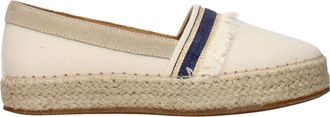 Eleventy Espadrillas Damess Stof Beige/Ivoor