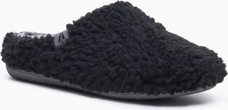 Hush Puppies Womens Hush Puppies Good Textile Womens Black Slippers - Size: 5