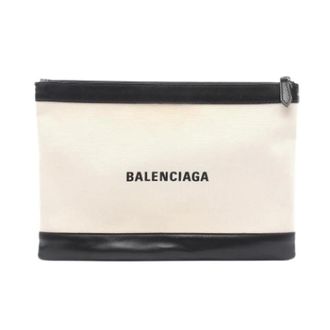 Balenciaga Pre-owned Clutches, unisex, Beige, Size: ONE SIZE Pre-owned Vintage Clutch Bag