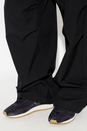 Golden Goose Running Marathon M77 With Star Sports Shoes, Mens, Navy Blue