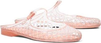 Tory Burch Mellow Mary Jane Jelly Mule in Pink /Pink at Nordstrom, Size 10